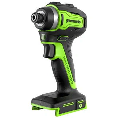 Image of Greenworks 24V Brushless 1950 in./lbs Impact Driver, 1/4 inch Hex Variable Speed, Tool Only