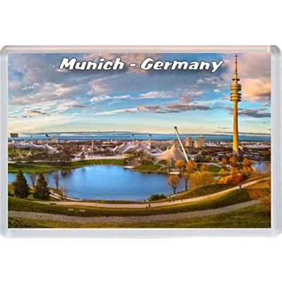 Image of Munich Germany 96 x 67mm Jumbo Fridge Magnet/Magnets BBSFHM596