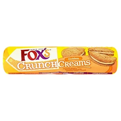 Image of Foxs Golden Crunch Creams 168 Gram Pack of 6 by