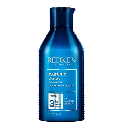 Image of REDKEN Shampoo, For Damaged Hair, Repairs Strength &amp; Adds Flexibility, Extreme, 300 ml