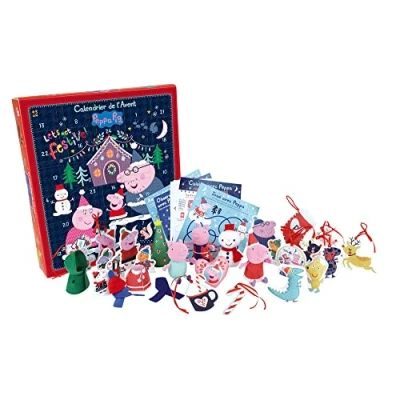 Image of Jemini Peppa Pig 024230 Advent Calendar 35 Pieces 36 x 39.5 cm
