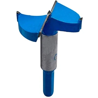 Image of Hole Saw Drill Bit Tool Forstner Wood Drilling Woodworking Boring 42mm