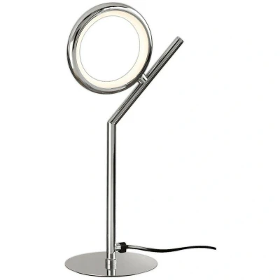 Image of Olimpia Table Lamp, 8W LED, 3000K, 600lm, IP20, Chrome