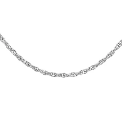 Image of Tuscany Silver Women&#039;s Sterling 2.3 mm Popcorn Chain Necklace of Length 51 cm/20 Inch