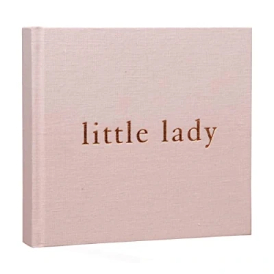 Image of Linen Photo Album 50 6x4 Pictures Little Lady 7416