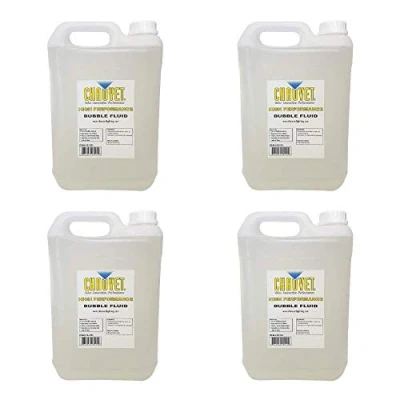 Image of 4x Chauvet Bubble Fluid 5L 5 Litre DJ Disco Wedding Machine