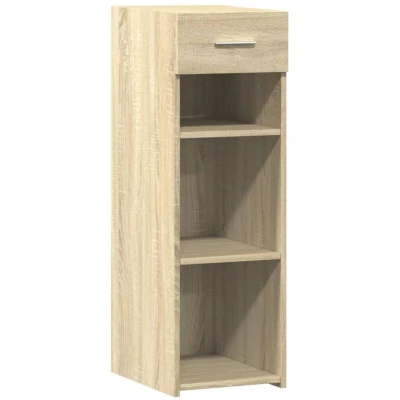 Image of vidaXL Sideboard Sonoma Oak 30x42.5x93 cm Engineered Wood