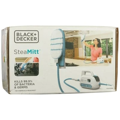 Image of Black+Decker SteaMitt Steam Glove Accessory Kit 8 Piece Flexible Hose with Various Pads and Brushes for FSMH1321JMD, FSMH13151SM, FSMH1351SM FSMH1300FX, FSHSMA