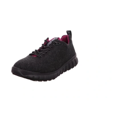 Image of Ganter Women&#039;s EVO Damen H Sneaker, Black Pink, 4 UK