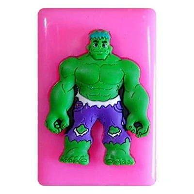 Image of Hulk Silicone Mould Mold for Cake Decorating Cupcake Toppers Icing Sugarcraft Tool by Fairie Blessings