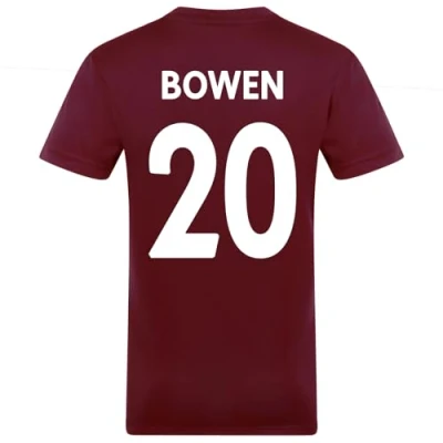 Image of West Ham United FC Mens Bowen 20 Poly T Shirt Claret XL