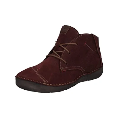 Image of Josef Seibel Women&#039;s Fergey 18 Desert Boots, Red Bordo 410, 5 UK