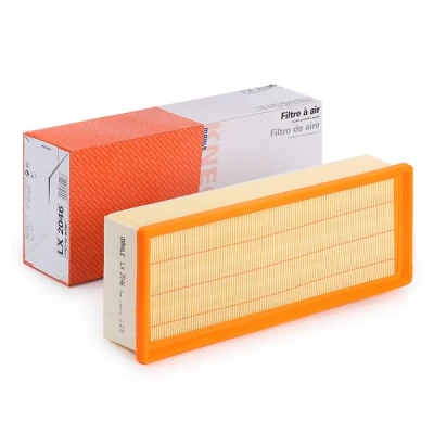 Image of 8K0133837AC, 8K0133837BJ, 8K0133843A, 8K0133843E, 8K0133843M Air Filter MAHLE ORIGINAL LX 2046 66,3mm 128mm 320,5mm Insert AUDI: A5 B8 Coupe