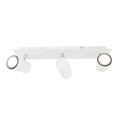 Image of Marley Modern 3 Light Ceiling Spotlight Bar White UK Stock
