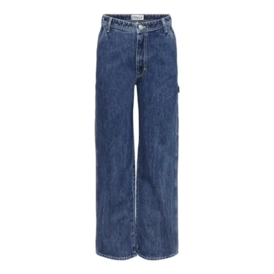 Image of ONLY Women&#039;s Onlwest Hw Carpenter Str DNM Dot507 Noos Jeans, Medium Blue Denim, 27W x 32L