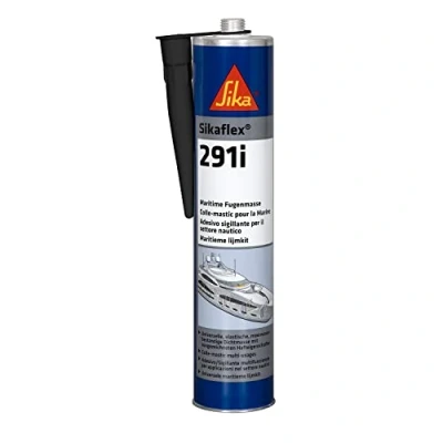 Image of Sikaflex 291i Black Multi Functional Adhesive Sealant for Marine Application