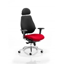 Image of Chiro Plus Ultimate with Headrest Bespoke Colour Seat Bergamot Cherry