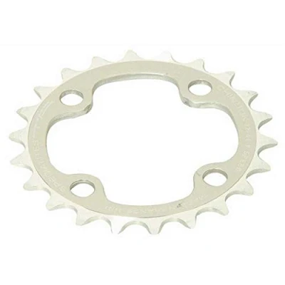 Image of Spécialités TA Chinook 4 Arm 104pcd Middle 8/9 Speed Chainring, 32t, Silver