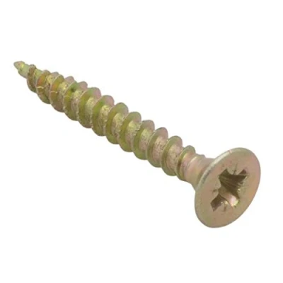 Image of Spectre Advanced Multi purpose Woodscrews 4.0 x 30mm Zinc Yellow Passivated Bulk Box 1000