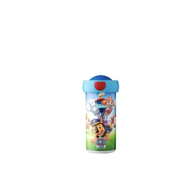Image of Mepal School Beaker Campus Drink Cup Leak Proof for Children Reusable BPA Free &amp; Dishwasher Safe 300 ml Paw Patrol Pups