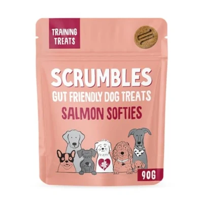 Image of Scrumbles Softies, Salmon Treats, 90g,package may vary