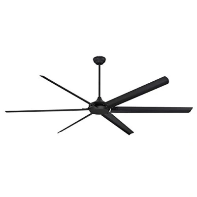 Image of Westinghouse Lighting Widespan 254 cm Matte Black Indoor Ceiling Fan With Remote Control and DC Motor