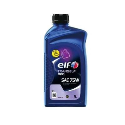 Image of Elf Tranself NFX SAE 75W Transmission Fluid Gear Oil 1 Liter