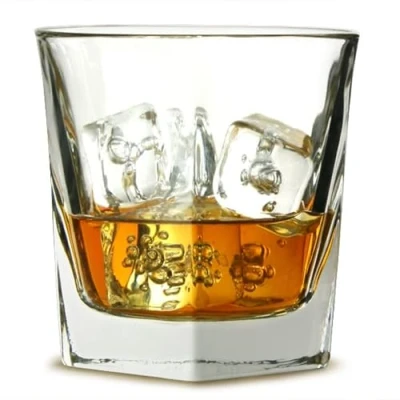 Image of Libbey Inverness Double Old Fashioned Tumblers 12.5oz / 370ml Set of 4 37cl Glasses, DuraTuff from Glassware