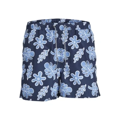 Image of JACK&amp;JONES PLUS Men&#039;s Jpstfiji Jjswim AOP Ss24 Ly Pls Swimming Shorts, Pacific Coast, 46