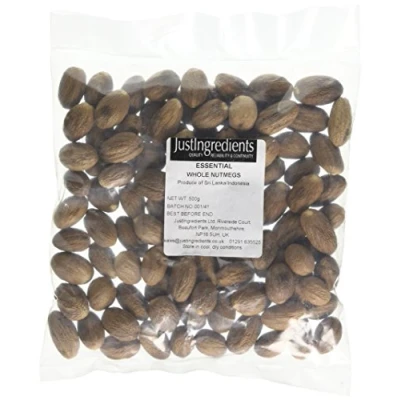 Image of JustIngredients Essentials Nutmeg, 500 g