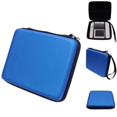 Image of TECHGEAR Case Compatible with Nintendo 2DS Hard Protective Carry &amp; Storage Cover fits + Games Accessories [Blue]