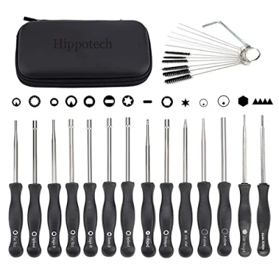 Image of Hippotech Pack of 14 Carburetor Adjustment Tool with Screw Outer hexagon Scredrivers for 2 Cycle Small Engine Poulan Husqvarna STIHL Echo Trimmer Chainsaw