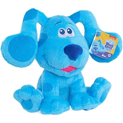 Image of Famosa Blues Clues Basic Plush, Size 19cm, Blue, for All Ages (BLU00210), Multicoloured
