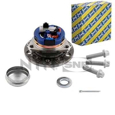 Image of 50515255, 51704628 Wheel bearing kit SNR R153.33 with rubber mount, integrated magnetic sensor ring 136mm VAUXHALL: Astra Mk4 Limousine