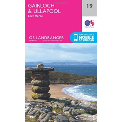 Image of Landranger 19 Gairloch &amp; Ullapool Map