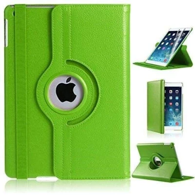 Image of Leather Rotate 360 Stand Case For Apple iPad Air 3 2019 and Pro 10.5 2017 GENERATION A1701 A1709 (GREEN)