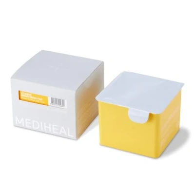 Image of (Only Refill) Mediheal Vitamide Brightening Pad (100 Pads) Radiance Boosting Pads for Clear, Illuminating Skin Vegan Gauze