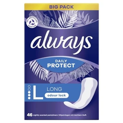 Image of Always Dailies Pantyliners Large 46 Pieces