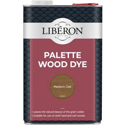 Image of Libéron Palette Wood Dye Medium Oak 5L