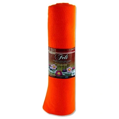Image of ICON Craft 45cm x 5m ROLL Felt Orange