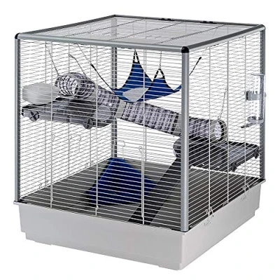 Image of Ferplast Furet Ferret Cage, x Large, 80 75 86.5 cm, Grey