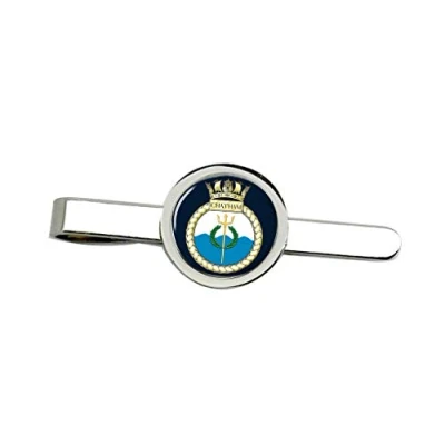 Image of HMS Chatham, Royal Navy Tie Clip