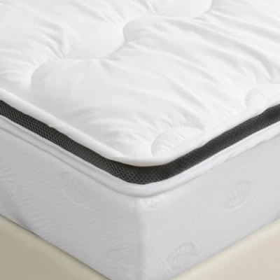 Image of Good Nite Mattress Topper Double Cover Pad Polyester HollowFiber with Mesh Side Breathable 6 cm Thick (135 x 190 6cm)