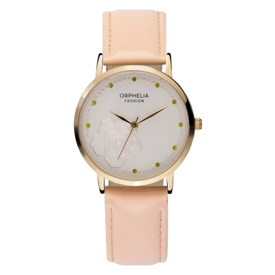 Image of Orphelia Women&#039;s Analogue Quartz Watch with Leather Strap OF711901