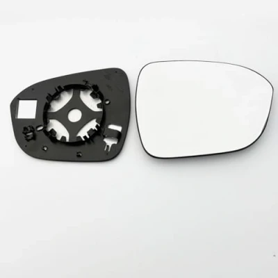 Image of Clip on Heated Base Wing Mirror Glass fits Nissan Qashqai 2022 ONWARD Right Driver Side