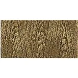 Image of Gütermann Old Gold Sulky Metallic Machine Embroidery Thread 200m