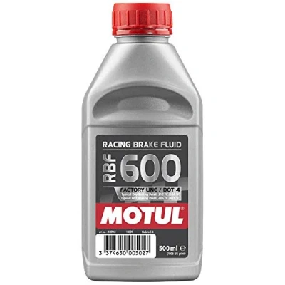 Image of Motul 100948 RBF 600 RACING BRAKE FLUID 0.5L Grey