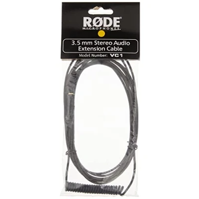 Image of RØDE VC1 Stereo 3.5mm Extension Cable, Headphone