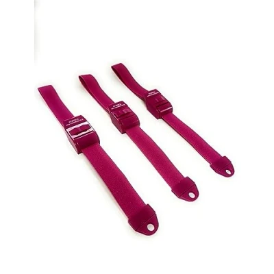 Image of 3 x ICE Medical Tourniquet Black Quick and Slow Release (Dark Pink)