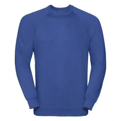 Image of Russell Athletic Unisex Classic Sweatshirt (Bright Royal) Multicolour Size X Small